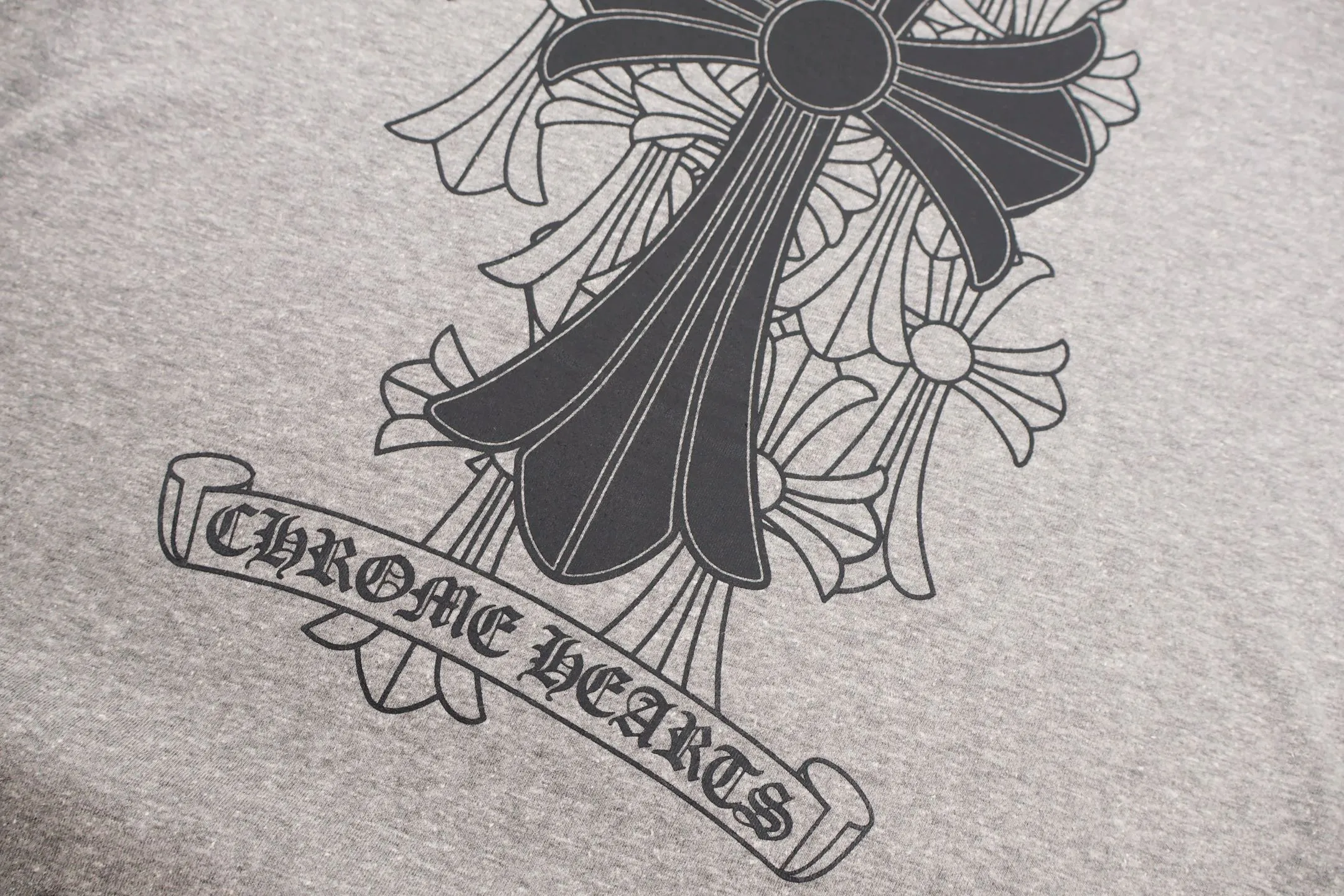Chrome Hearts YB Gray 26 ， ， In Stock， ， ， ， ， Same Style ， ， ， ， Same Style。 Size:S-M-L